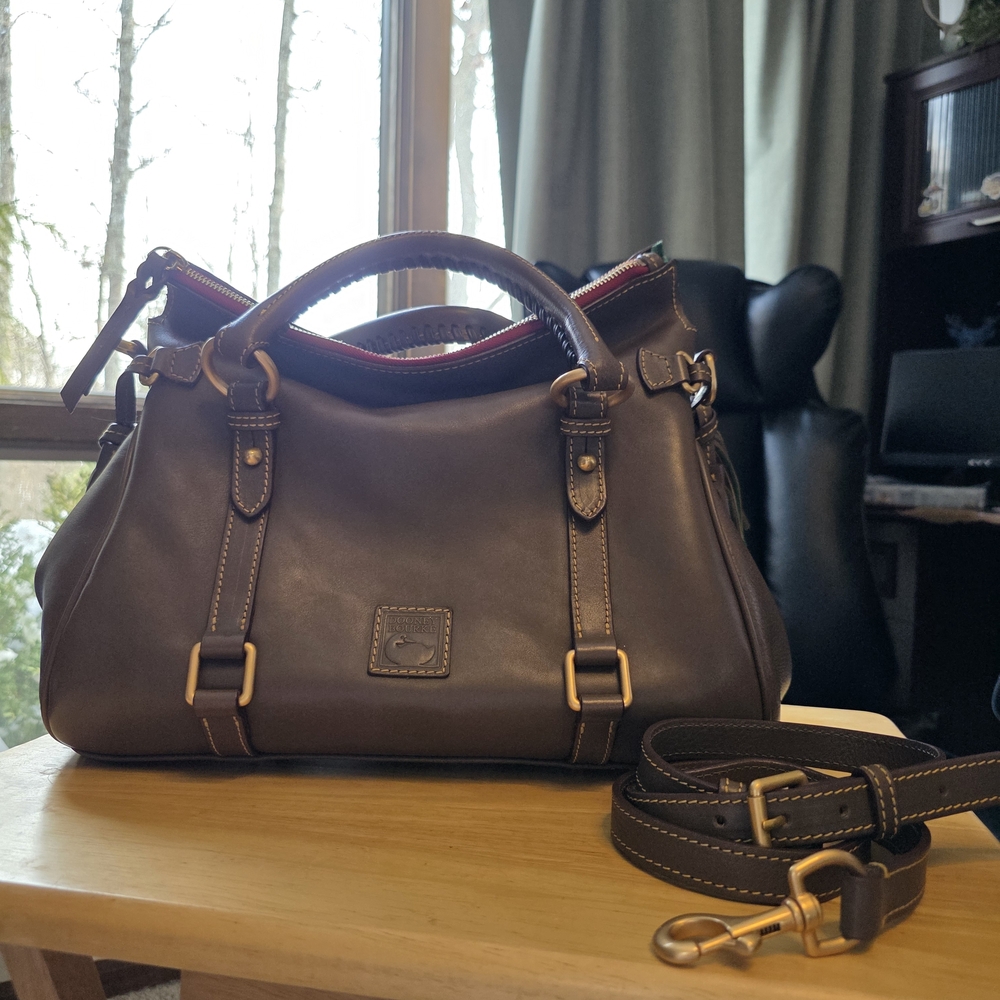 Dooney and Bourke Large Florentine Satchel - Elephant